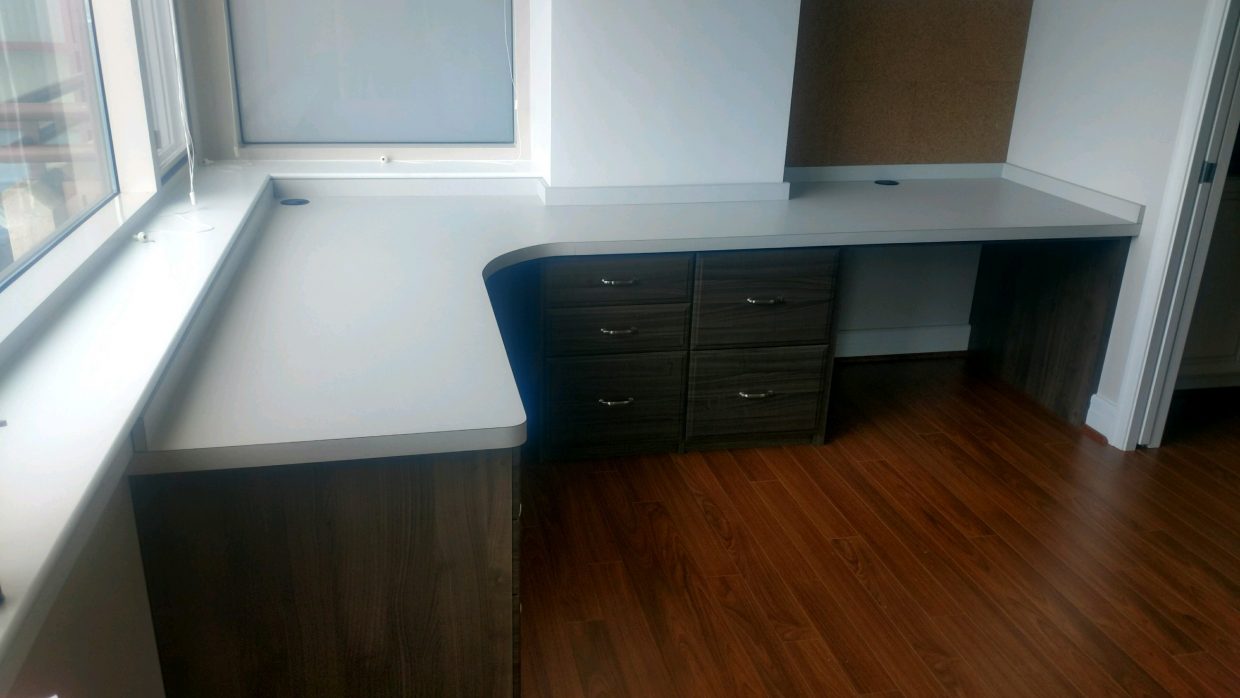 Home office custom desk