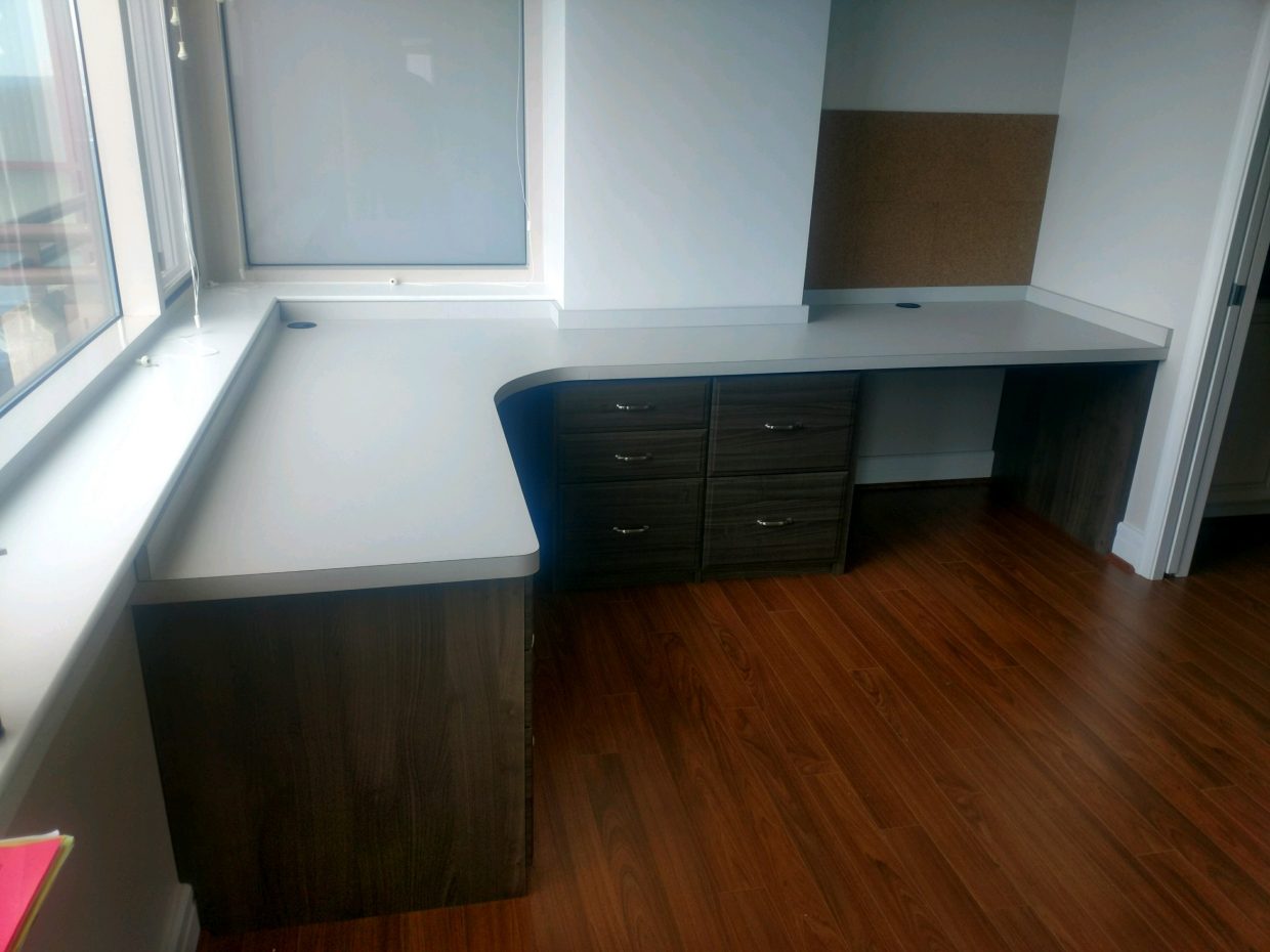 Home office custom desk