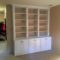 Custom White Den Wall Unit