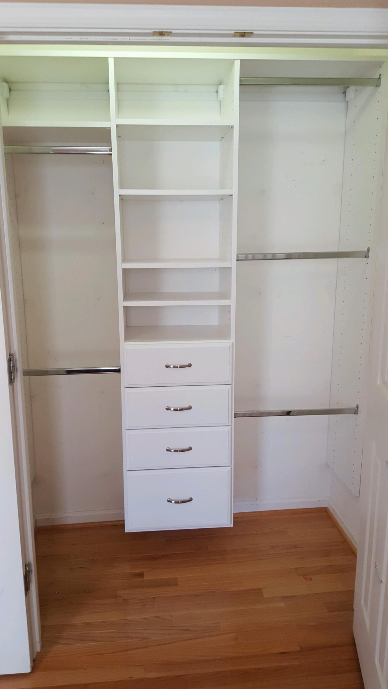 Nursery Reach-In closet