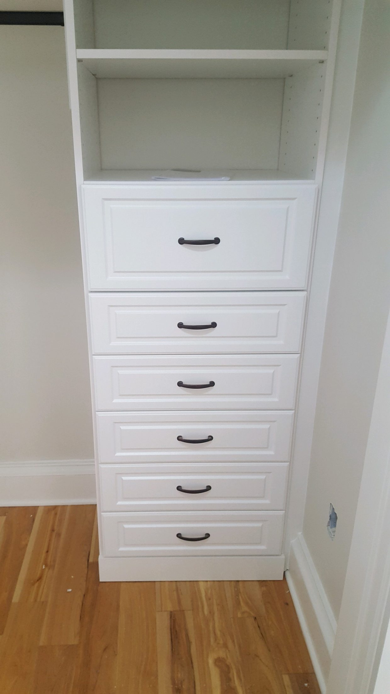 Raised Panel Style Drawer Unit