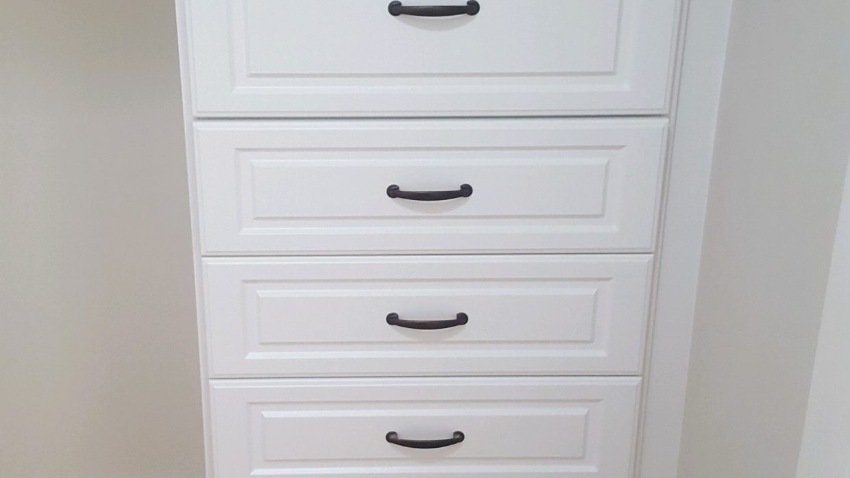 Raised Panel Style Drawer Unit