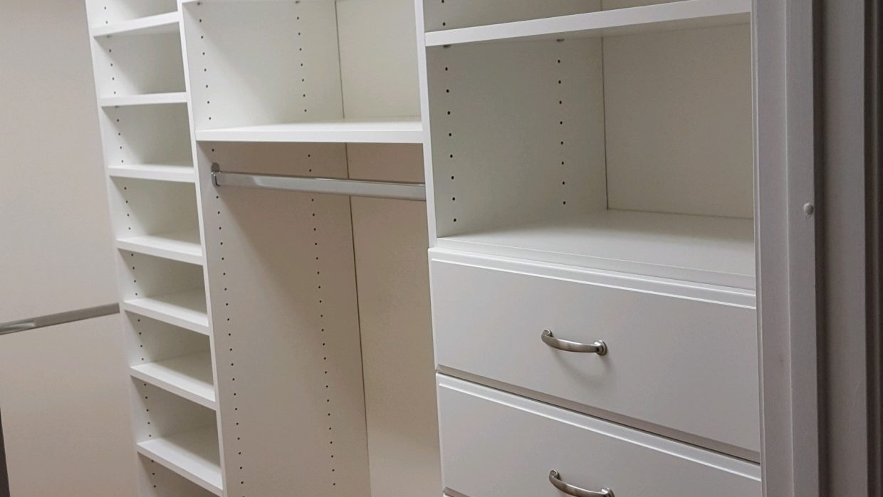 White Raised Panel Drawer fronts