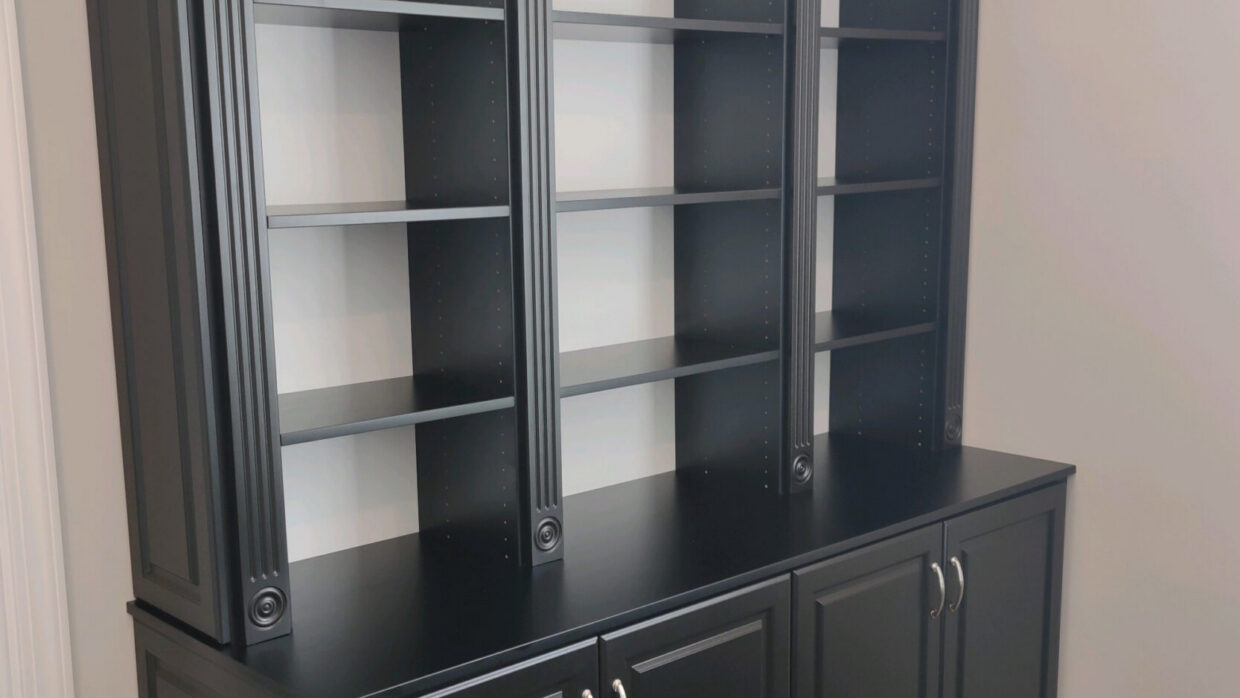 Crandenza with Fluted & Crown Molding